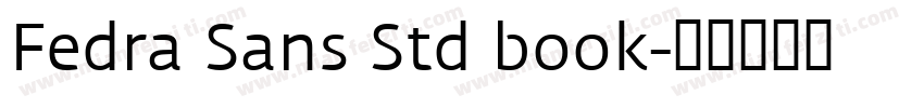 Fedra Sans Std book字体转换